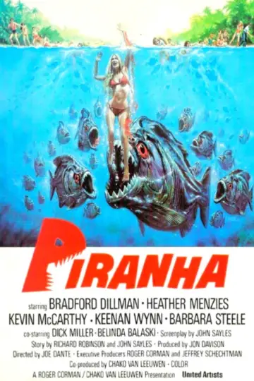 Poster to the movie "Piranha" #857921