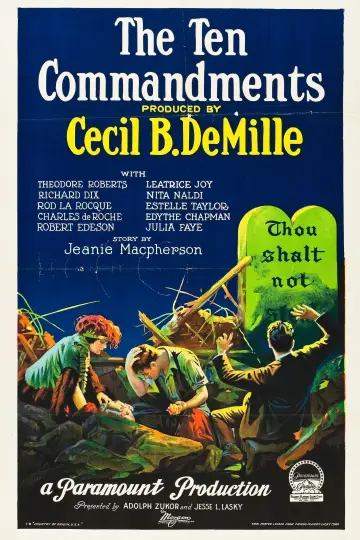 Poster to the movie "The Ten Commandments" #1052496