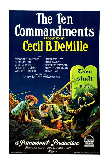 Poster to the movie "The Ten Commandments" #1052509