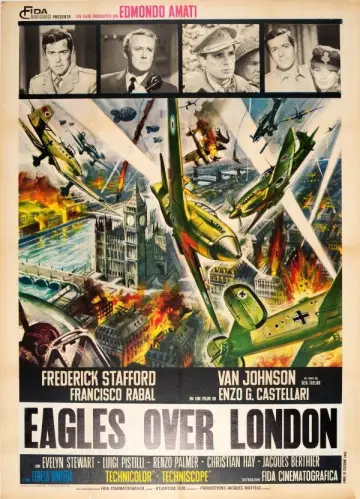 Poster to the movie "Eagles Over London" #1856131