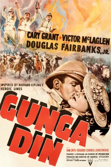 Poster to the movie "Gunga Din" #1103690