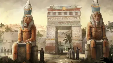 Backdrop to the movie "The Egyptian" #1074219