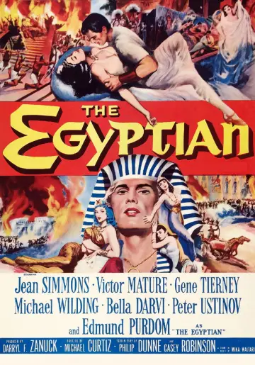 Poster to the movie "The Egyptian" #1074229
