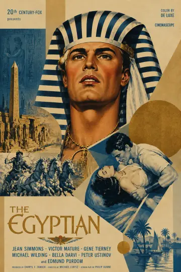 Poster to the movie "The Egyptian" #1586936