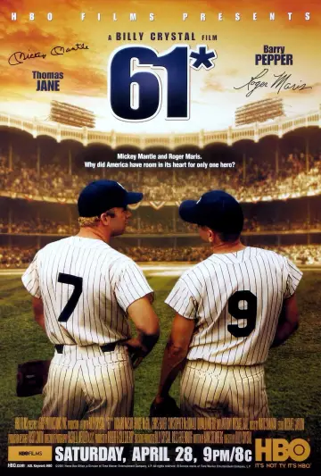 Poster to the movie "61*" #1759627