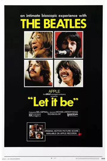 Poster to the movie "Let It Be" #1107346