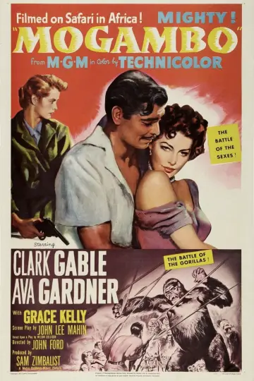 Poster to the movie "Mogambo" #1034884