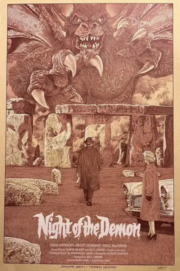 Poster to the movie "Night of the Demon" #1023824