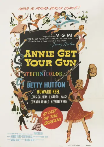 Poster to the movie "Annie Get Your Gun" #1856238