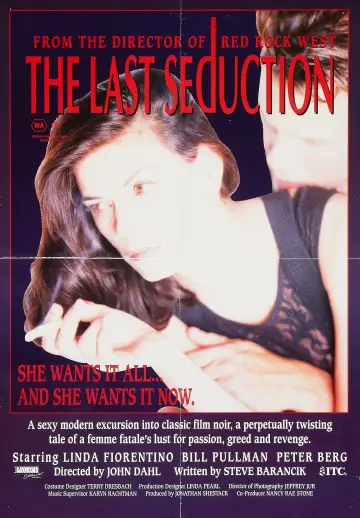 Poster to the movie "The Last Seduction" #1633073