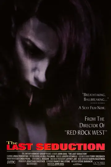 Poster to the movie "The Last Seduction" #1633075