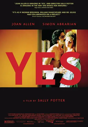 Poster to the movie "Yes" #1645738