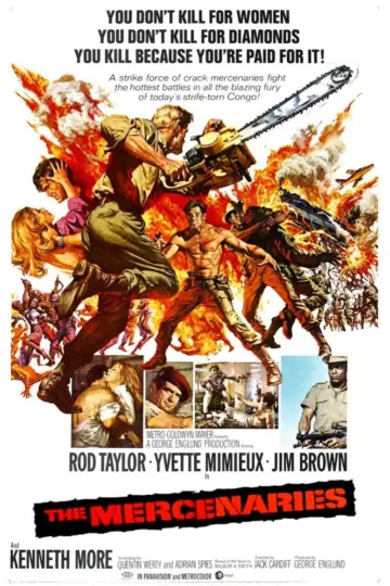 Poster to the movie "The Mercenaries" #1118497