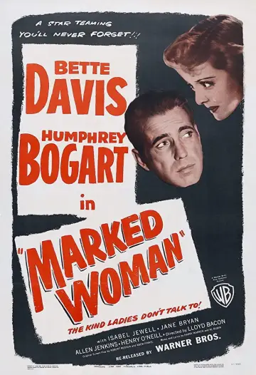 Poster to the movie "Marked Woman" #1116571