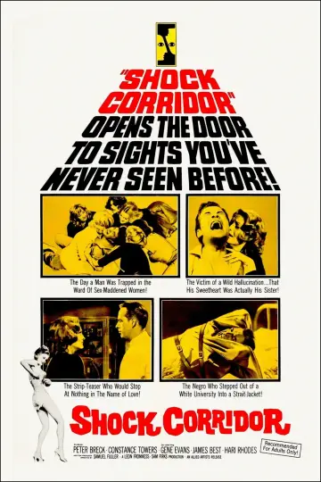 Poster to the movie "Shock Corridor" #1090013