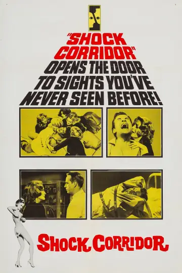 Poster to the movie "Shock Corridor" #1090034