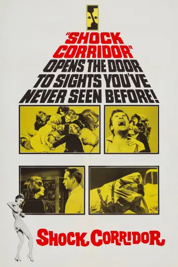 Poster to the movie "Shock Corridor" #1090035