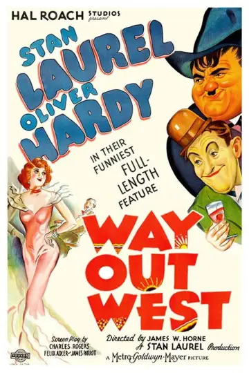 Poster to the movie "Way Out West" #1053233