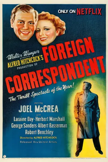 Poster to the movie "Foreign Correspondent" #992884