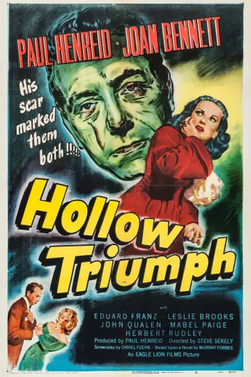 Poster to the movie "Hollow Triumph" #1108114
