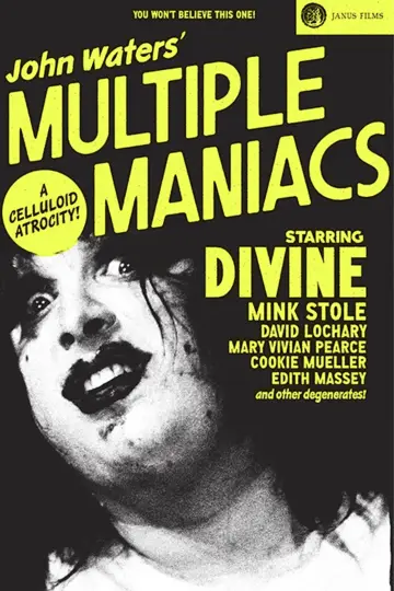 Poster to the movie "Multiple Maniacs" #1525797