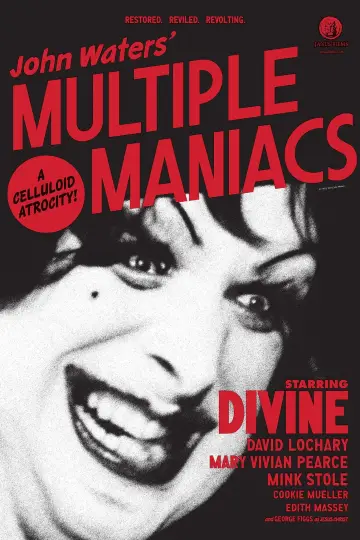 Poster to the movie "Multiple Maniacs" #818444
