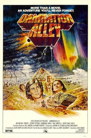 Poster to the movie "Damnation Alley" #720082