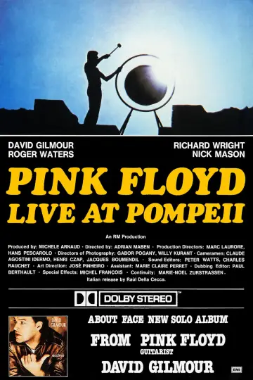 Poster to the movie "Pink Floyd: Live at Pompeii" #978020