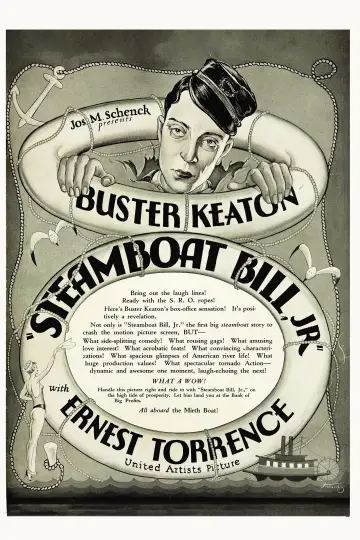 Poster to the movie "Steamboat Bill, Jr." #1092546