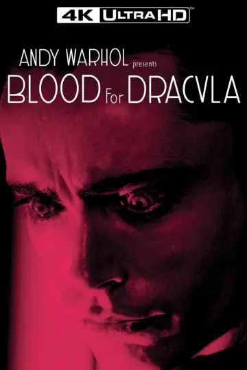 Poster to the movie "Blood for Dracula" #1049912