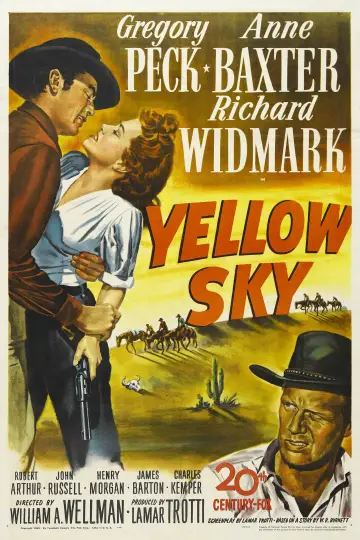 Poster to the movie "Yellow Sky" #1134920