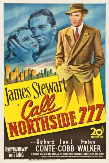 Poster to the movie "Call Northside 777" #1854335