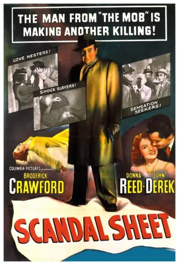 Poster to the movie "Scandal Sheet" #1137807