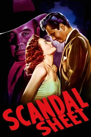 Poster to the movie "Scandal Sheet" #1137812