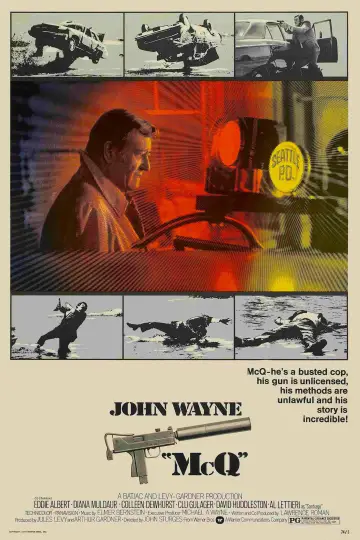 Poster to the movie "McQ" #652785
