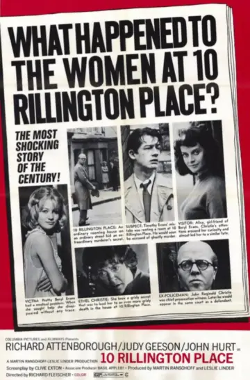 Poster to the movie "10 Rillington Place" #1049773