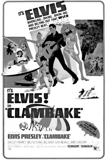 Poster to the movie "Clambake" #1132243