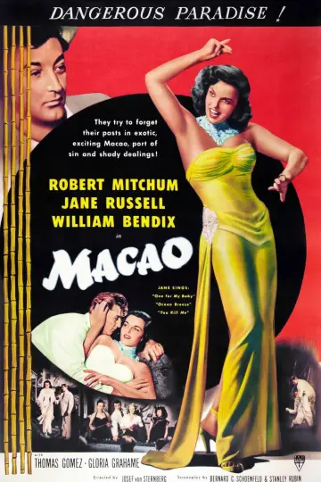 Poster to the movie "Macao" #1131473