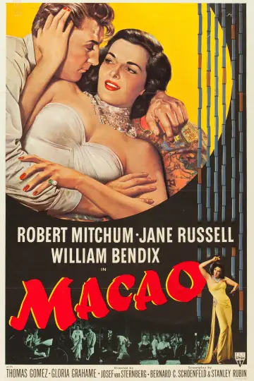 Poster to the movie "Macao" #1131477