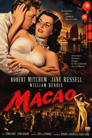 Poster to the movie "Macao" #1653251