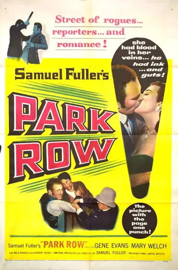 Poster to the movie "Park Row" #1132311