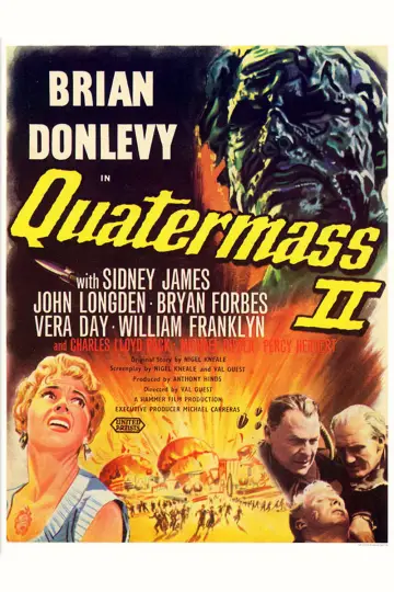 Poster to the movie "Quatermass 2" #1101672