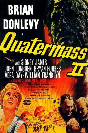 Poster to the movie "Quatermass 2" #1101674