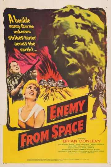 Poster to the movie "Quatermass 2" #1101675