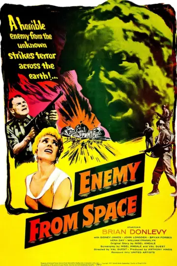 Poster to the movie "Quatermass 2" #1101677