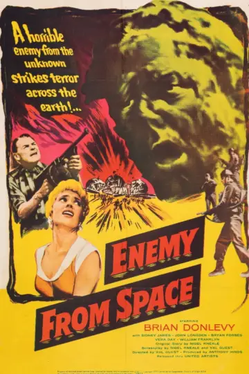 Poster to the movie "Quatermass 2" #1101679