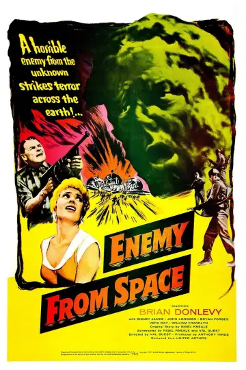 Poster to the movie "Quatermass 2" #1637110