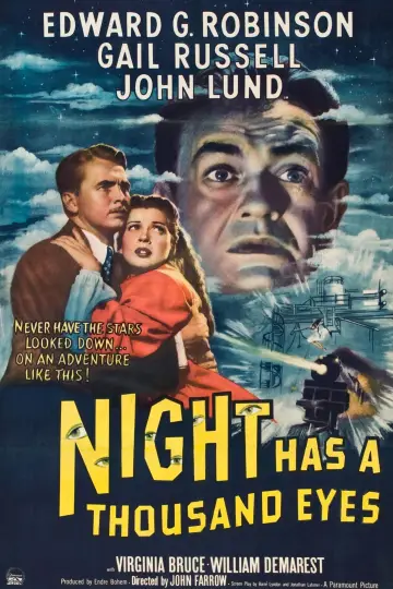 Poster to the movie "Night Has a Thousand Eyes" #1874348