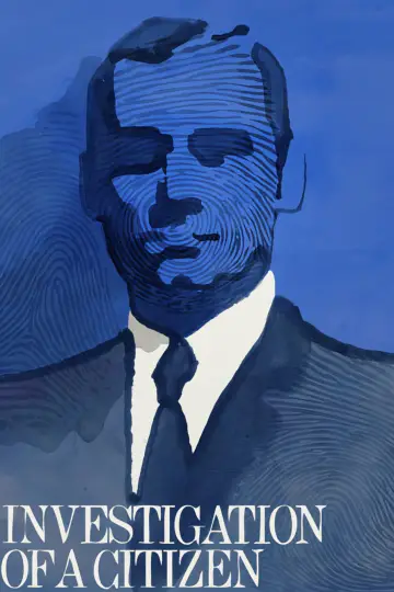 Poster to the movie "Investigation of a Citizen Above Suspicion" #750010