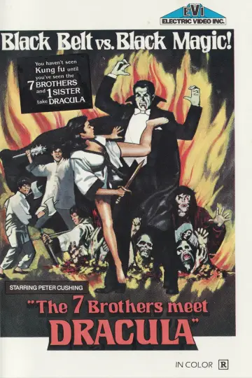 Poster to the movie "The Legend of the 7 Golden Vampires" #1047092